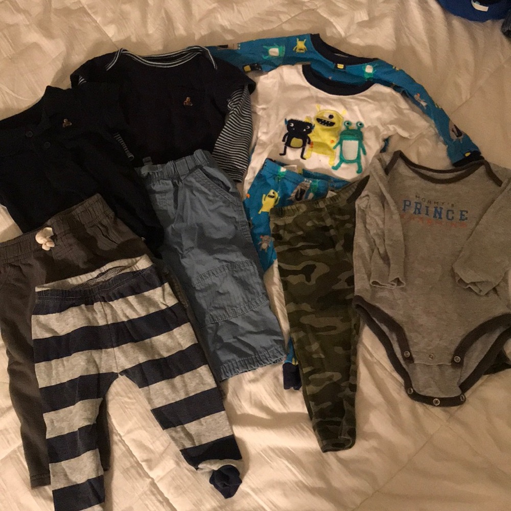 10 Piece Lot of 12 month old clothes